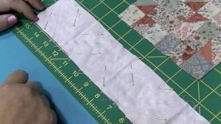 Half-square triangles 10 at a time (strip method)