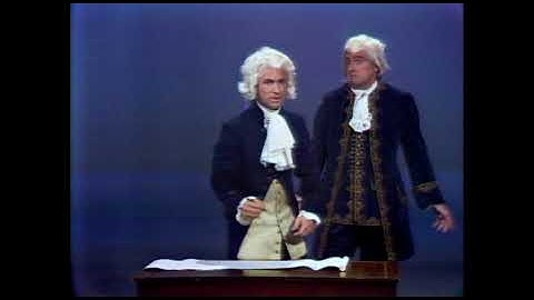 John Hancock Signs Declaration of Independence | Rowan & Martin