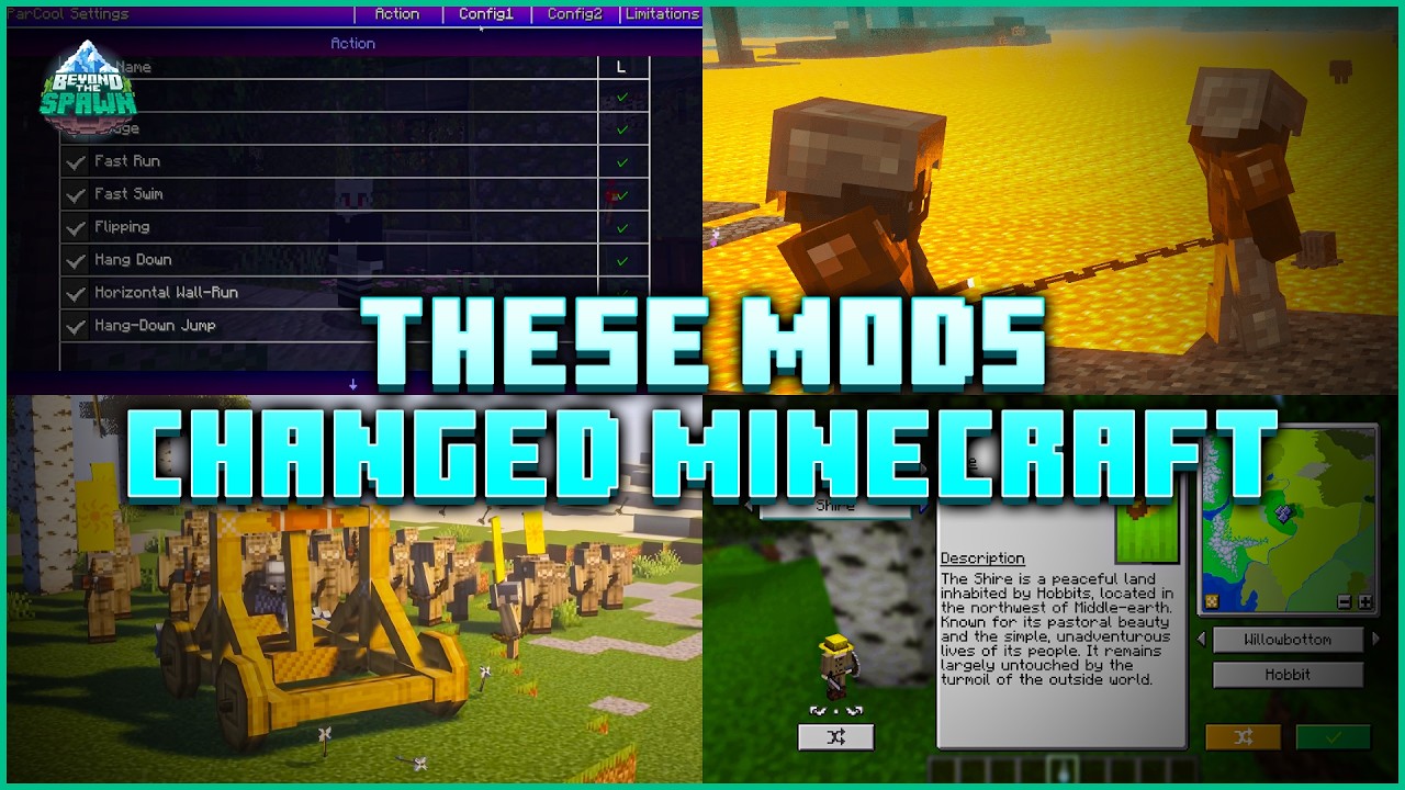 These Minecraft Mods Make the Game Way More Fun - YouTube