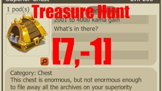 [Dofus] Treasure Hunt starting at [7,-1]
