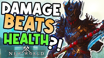 DO NOT Put All Points In CONSTITUTION!!! New World STR, INT, DEX & FOC VS CON & Health Guide!