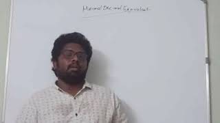 Minimal Decimal Equivalent