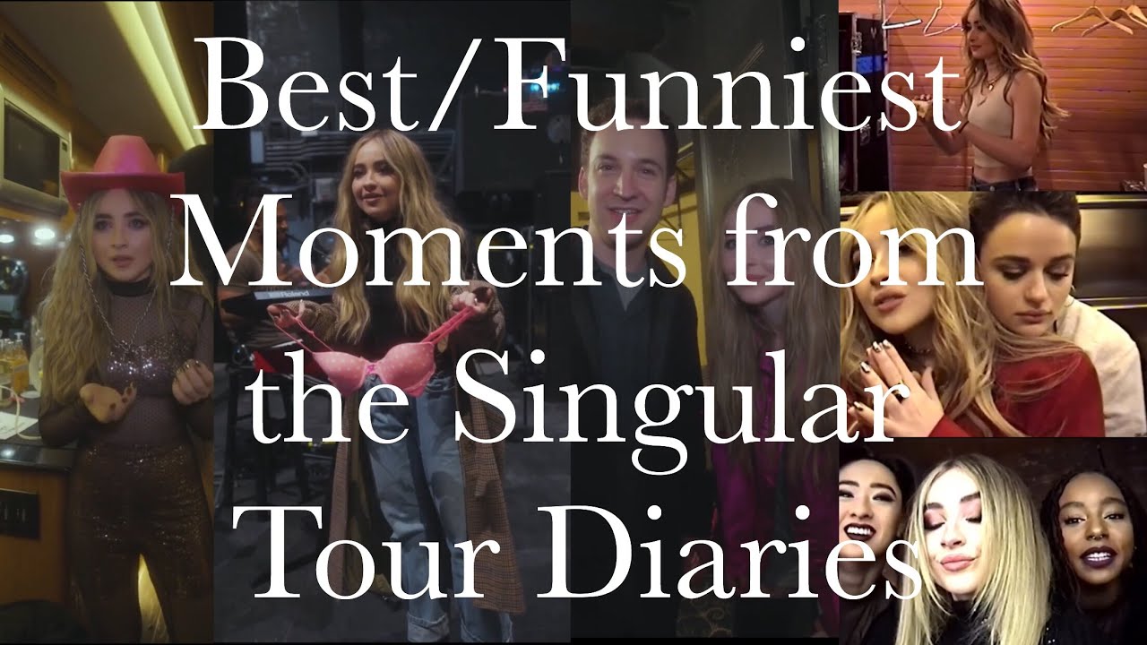 Best/Funniest Moments from the Singular Tour Diaries - Sabrina Carpenter igtv