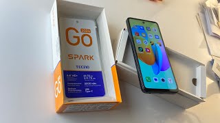 Распаковка ХИТ Смартфона до 6500 рублей Tecno Spark go 2024 память 4/64 гб