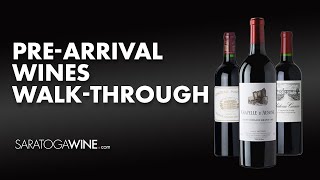 Pre-arrival Wines Walk-through