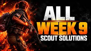 ALL Week 9 Scout Solutions! Red Horizon Manhunt Guide | The Division 2