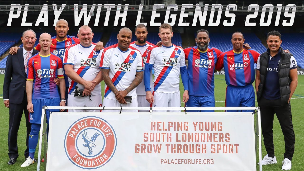 crystal palace football club Play With Legends 2019 | Palace for Life Foundation