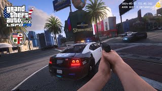 [NO COMMENTARY] GTA V LSPDFR | BIG SHOOTING NEAR UNIVERSAL STUDIO ENDED IN A FATAL SHOOTING - LAPD