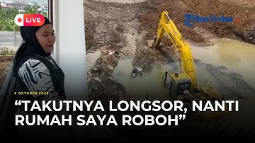🔴 LIVE - Kesaksian Warga yang Rumahnya Retak Akibat Getaran Ekskavator Normalisasi Situ Ciburuy, KBB