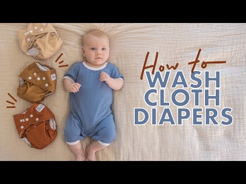 How to Wash Cloth Diapers