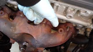 Replacing exhaust manifold/catalytic converter on a 2004 1/2 - 2009 Kia Spectra