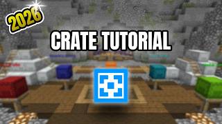 How to Make CRATES on Your Aternos Server (In 2026)