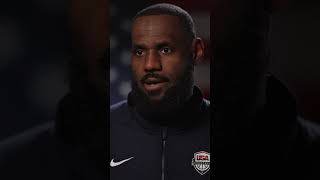 Famous LeBron James on why he wanted to play for Team USA in Paris Olympics #shorts Net Worth