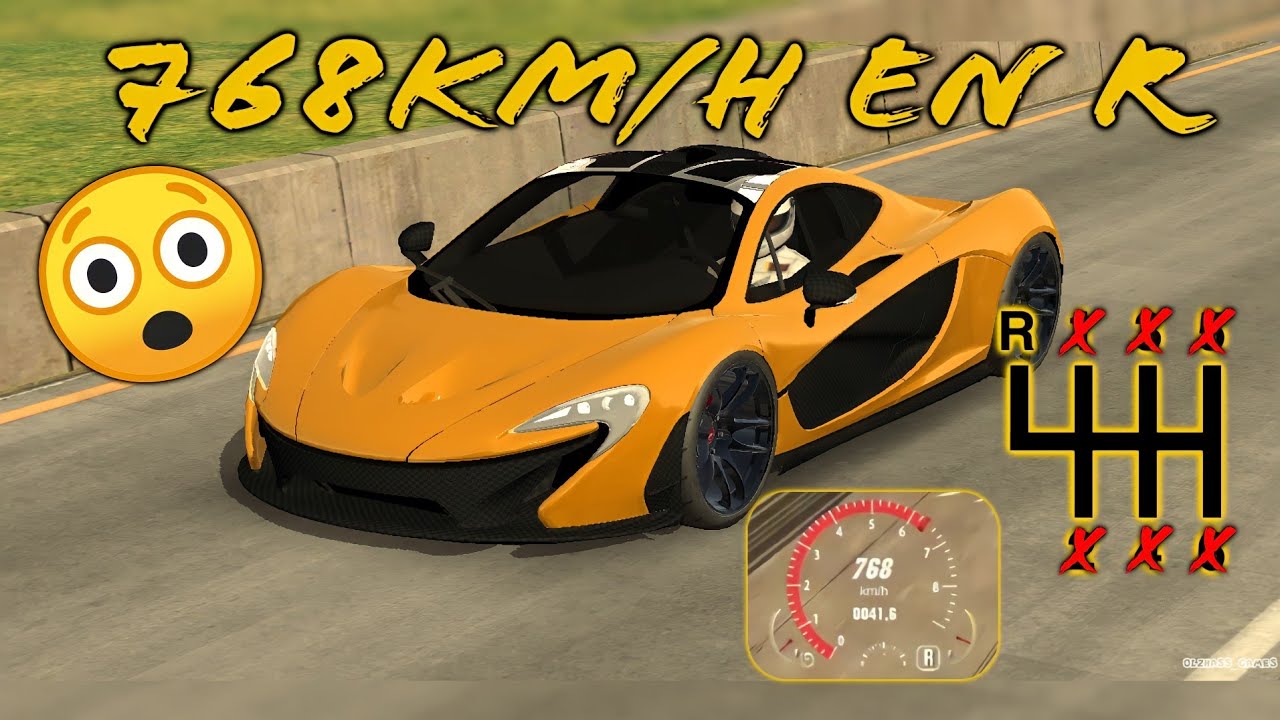 GEARBOX Mclaren +768KM/H en REVERSA. car parking multiplayer. MIZIFU