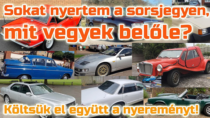 Nyertem a kaparós sorsjegyen, gyere és verjük el együtt! Lehetőleg klasszik kocsira.
