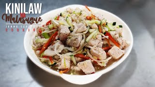 How To Make Fresh Kinilaw Na Malasugue Filipino Recipe