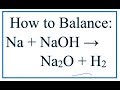 Balancing Chemical Equations Practice