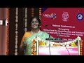 Founder Of Kovida Ltd, Mrs Renuka Raju Garu Speech In  National Conference in Bhopal India