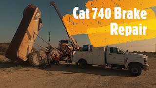 Cat 740 Rock Truck Brake Rebuild
