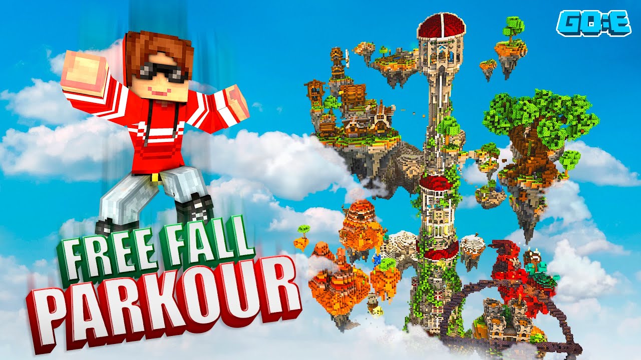 Free Fall Parkour By Goe-Craft (Minecraft Marketplace Map) - Minecraft  Marketplace