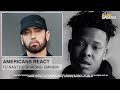 AMERICAN FANS React To NASTY C Shading EMINEM - CLOUT Chasing or NOT?