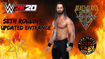 WWE 2K20: Seth Rollins Updated Entrance