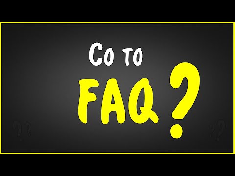 Wideo: Co To Jest FAQ