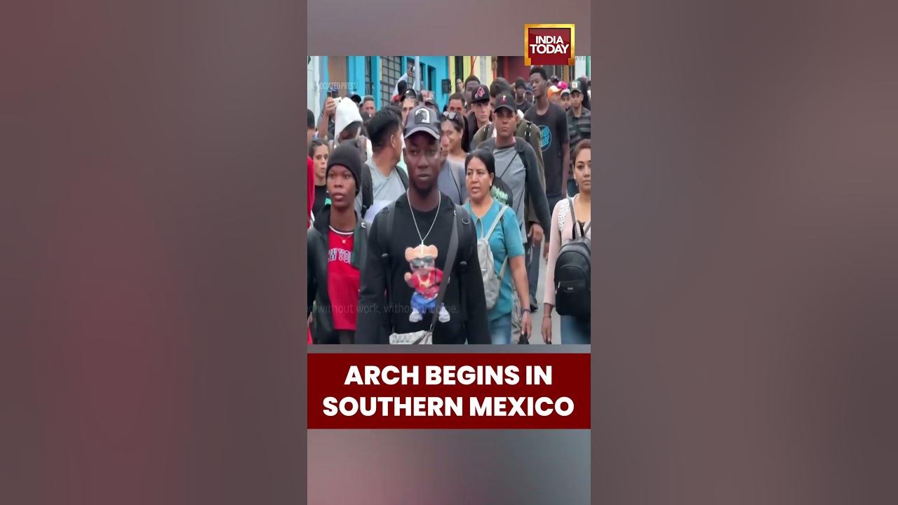 300 Migrants March North in Mexico — But Not to the U.S. #mexcio  #usborder