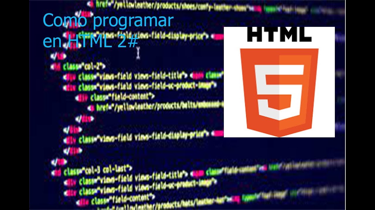 Como programar en html 2# | Como poner en negrita - YouTube