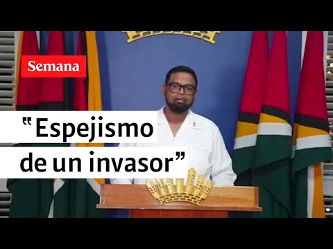 “Quiere invadir el territorio ajeno”: presidente de Guayana sobre NicolásMaduro | Semana Noticias