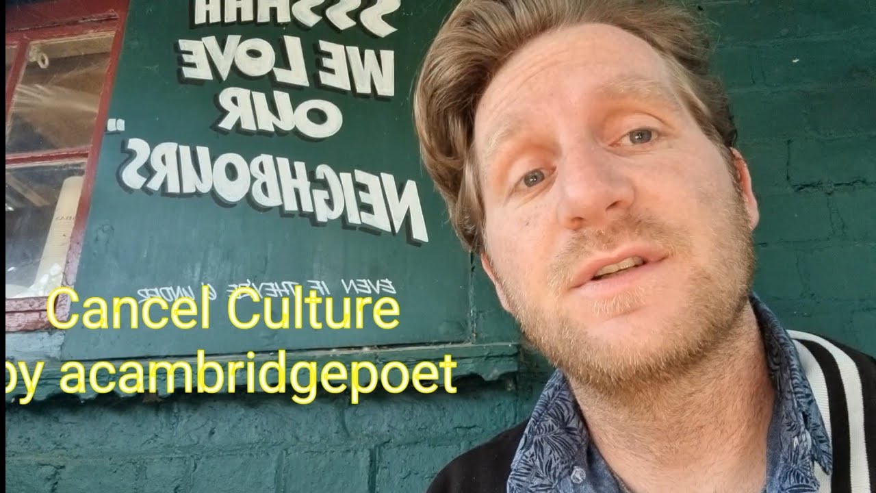 Cancel Culture Poetry Spokenword Youtube