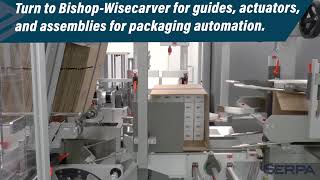 Cartoning and Case Packing with DualVee Guide Wheels