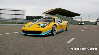 Ferrari 458 Challenge on the track!! 1080p HD