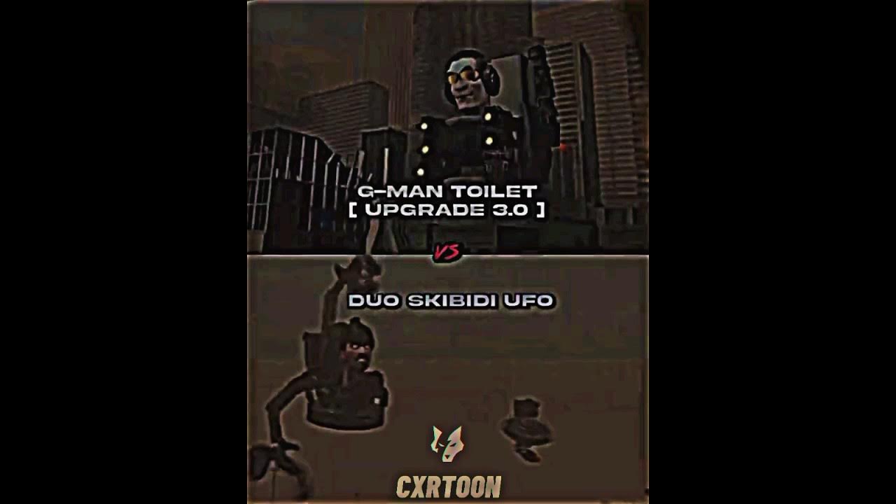 G-Man Toilet 2.0 Vs All Skibidi Toilet #Skibiditoilet #Edit #Evolut