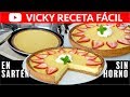 PAY DE QUESO SIN HORNO EN SARTEN | #VickyRecetaFacil