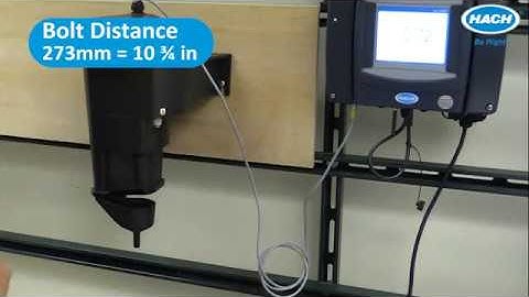 TU5 Series Turbidimeters - Installation: Mounting with Bracket and Replacing 1720E