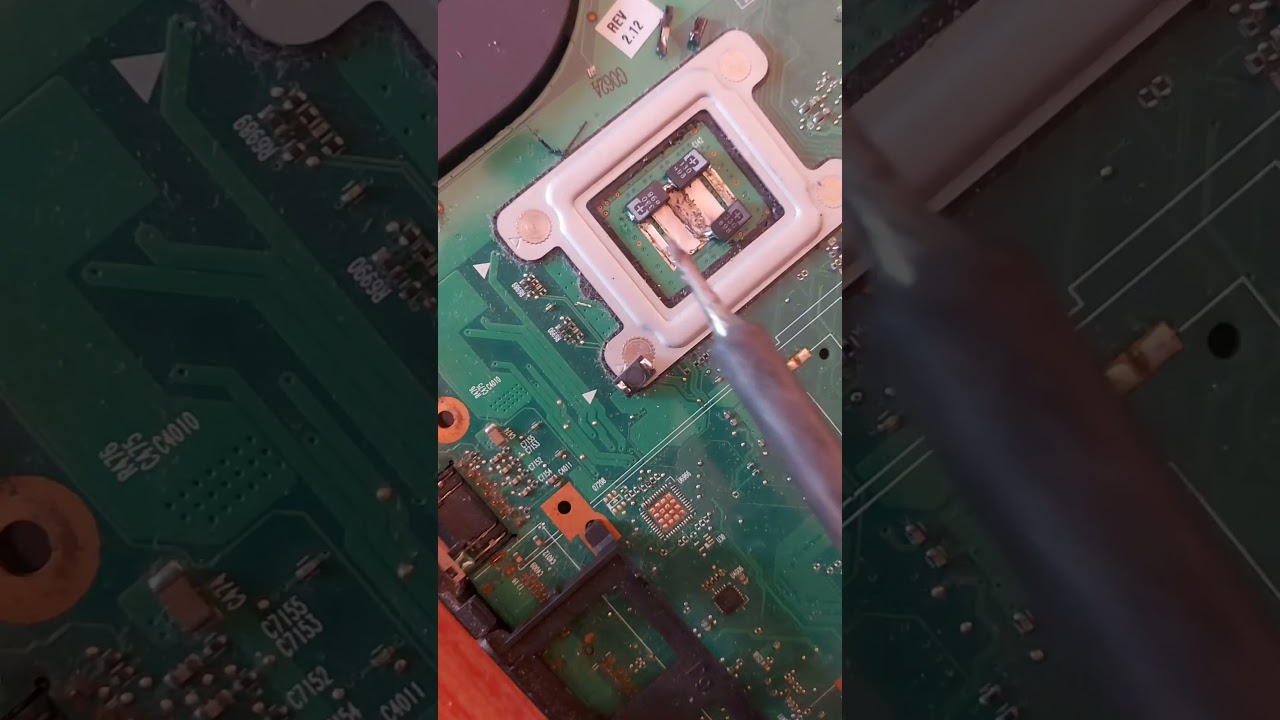 Cara Perbaiki Laptop Toshiba Blank Hitam Mesin Hidup | Thosiba L510