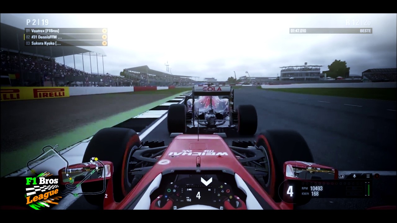 RACE EDIT SILVERSTONE - S4 #10 | F1 Bros League | Der Prinz (aka Miki-Jin) - YouTube