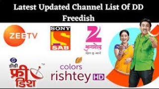 DD free dish lost channels in HD