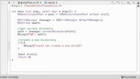 Objective C Programming Tutorial - 64 - Working with Directories
