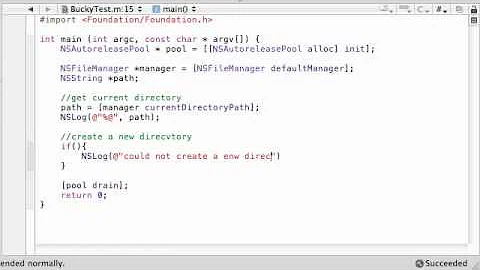 Objective C Programming Tutorial - 64 - Working with Directories