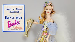 Unboxing Harpist Angel Barbie | Barbie Angels of Music | Barbie Angel