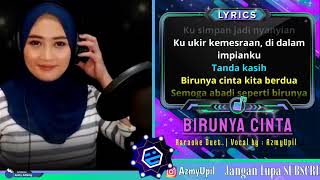 BIRUNYA CINTA - KARAOKE DUET Bersama AzmyUpil