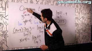Algebra 2 – Common Logarithms (as in, base 10)