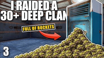 HOW I RAIDED A 30+ DEEP CLAN FROM THE INSIDE OUT | Solo Rust