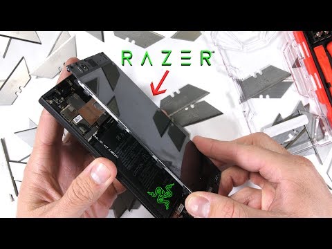 Razer Phone Teardown! - HUGE Heat Pipe - Tiny Vibrator