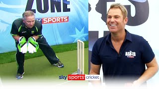Ian Healy Wicket Keeping Mastersclass with Shane Warne bowling! 🏏 Part 1