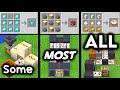 3 Easy Auto Crafters to make EVERY Minecraft item