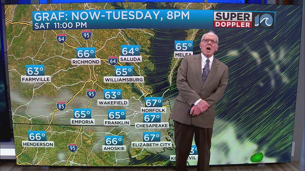 WAVY Weather Night Update | August 9, 2025 - YouTube