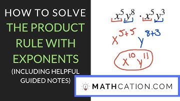 Product Rule for Exponents | 8th Grade | Mathcation